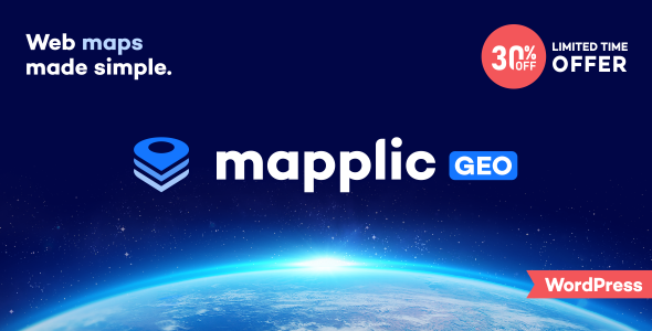 Mapplic GEO – Interactive Map Builder Plugin for Wordpress Preview - Rating, Reviews, Demo & Download