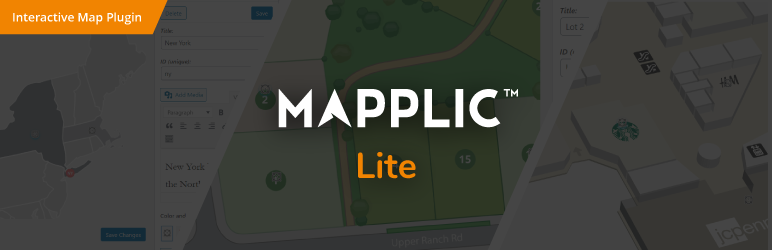 Mapplic Lite Preview Wordpress Plugin - Rating, Reviews, Demo & Download