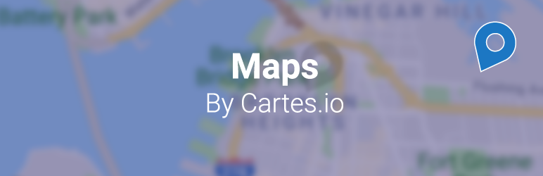 Maps By Cartes Wordpress Plugin - Rating, Reviews, Demo & Download