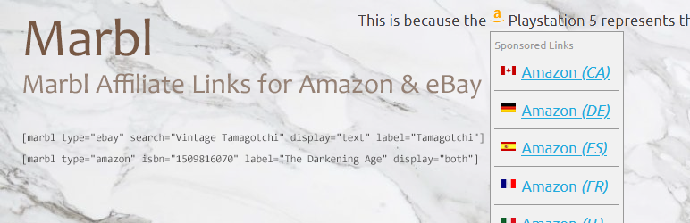 Marbl Preview Wordpress Plugin - Rating, Reviews, Demo & Download