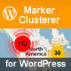 Marker Clusterer Add-on For WordPress