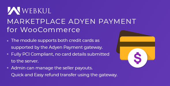 Marketplace Adyen Payment For WooCommerce Preview Wordpress Plugin - Rating, Reviews, Demo & Download