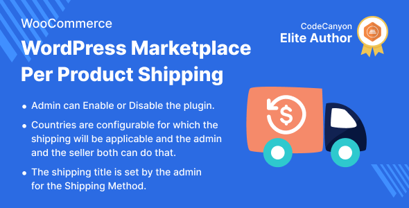Marketplace Per Product Shipping Plugin For WooCommerce Preview - Rating, Reviews, Demo & Download
