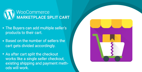 Marketplace Split Cart Plugin For WooCommerce Preview - Rating, Reviews, Demo & Download