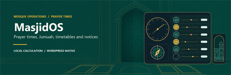 MasjidOS Preview Wordpress Plugin - Rating, Reviews, Demo & Download