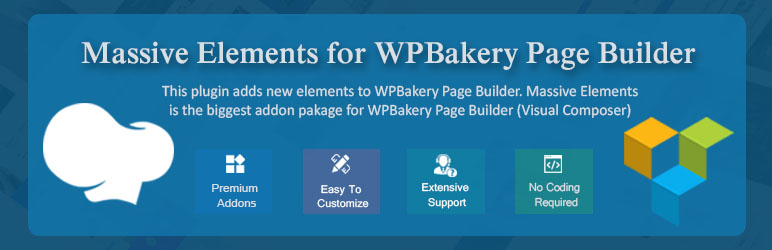 Massive Elements For WPBakery Page Builder Preview Wordpress Plugin - Rating, Reviews, Demo & Download
