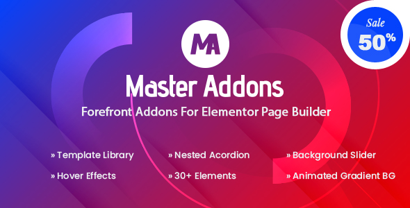 Master Addons – Forefront Addons For Elementor Preview Wordpress Plugin - Rating, Reviews, Demo & Download