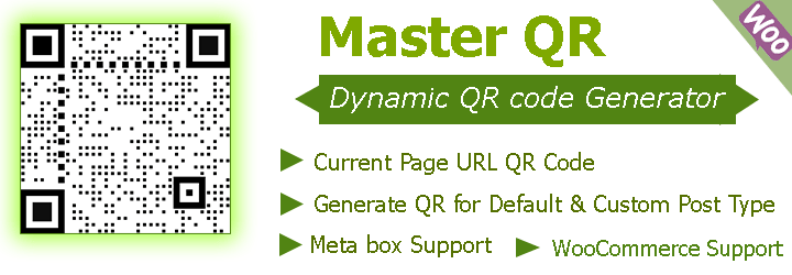 Master QR – Automatic QR Code Generator Plugin for Wordpress Preview - Rating, Reviews, Demo & Download