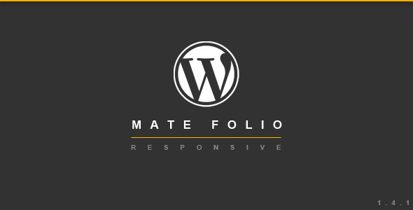Mate Folio | Wordpress Plugin Preview - Rating, Reviews, Demo & Download
