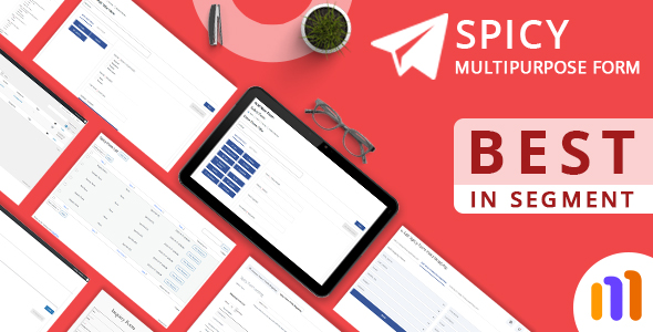 Material Based Spicy Form Plugin for Wordpress 6 Preview - Rating, Reviews, Demo & Download