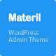Materil – WordPress Material Design Admin Theme