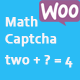 Math Captcha For WooCommerce