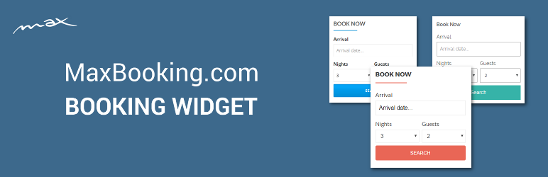 MaxBooking Booking Widget Preview Wordpress Plugin - Rating, Reviews, Demo & Download