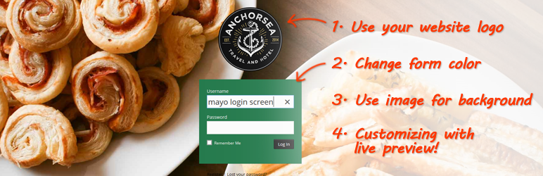 MAYO – Login Screen Preview Wordpress Plugin - Rating, Reviews, Demo & Download