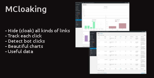 MCloaking – WordPress Link Cloaking Preview - Rating, Reviews, Demo & Download