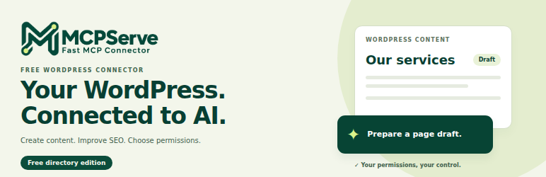 MCPServe Preview Wordpress Plugin - Rating, Reviews, Demo & Download