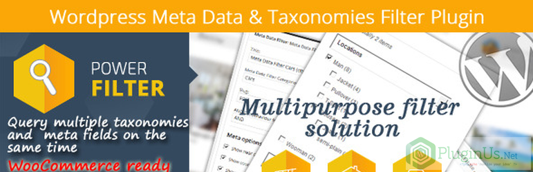 MDTF – Meta Data And Taxonomies Filter Preview Wordpress Plugin - Rating, Reviews, Demo & Download