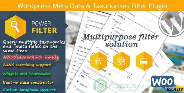 MDTF – Wordpress Meta Data & Taxonomies Filter Preview - Rating, Reviews, Demo & Download