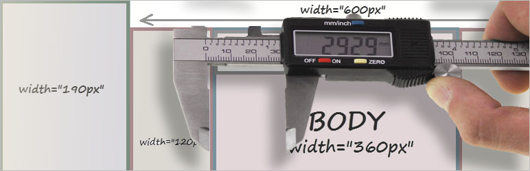 Measuring Ruler Preview Wordpress Plugin - Rating, Reviews, Demo & Download