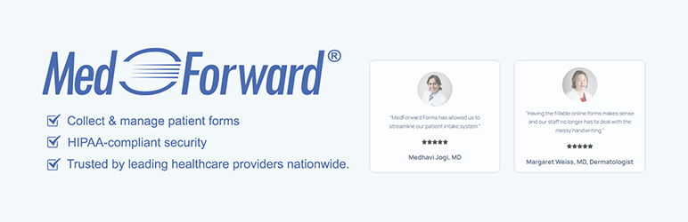 MedForward Forms Preview Wordpress Plugin - Rating, Reviews, Demo & Download