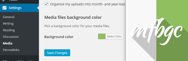 Media Files Background Color Preview Wordpress Plugin - Rating, Reviews, Demo & Download