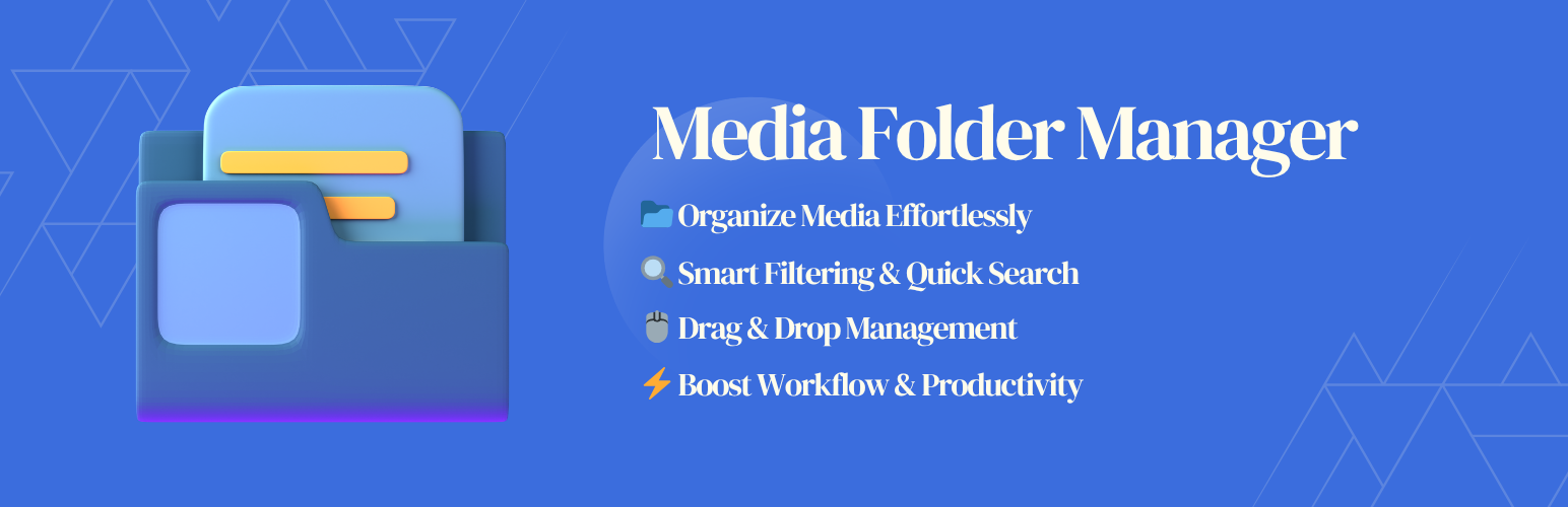 Media Folder Manager Preview Wordpress Plugin - Rating, Reviews, Demo & Download