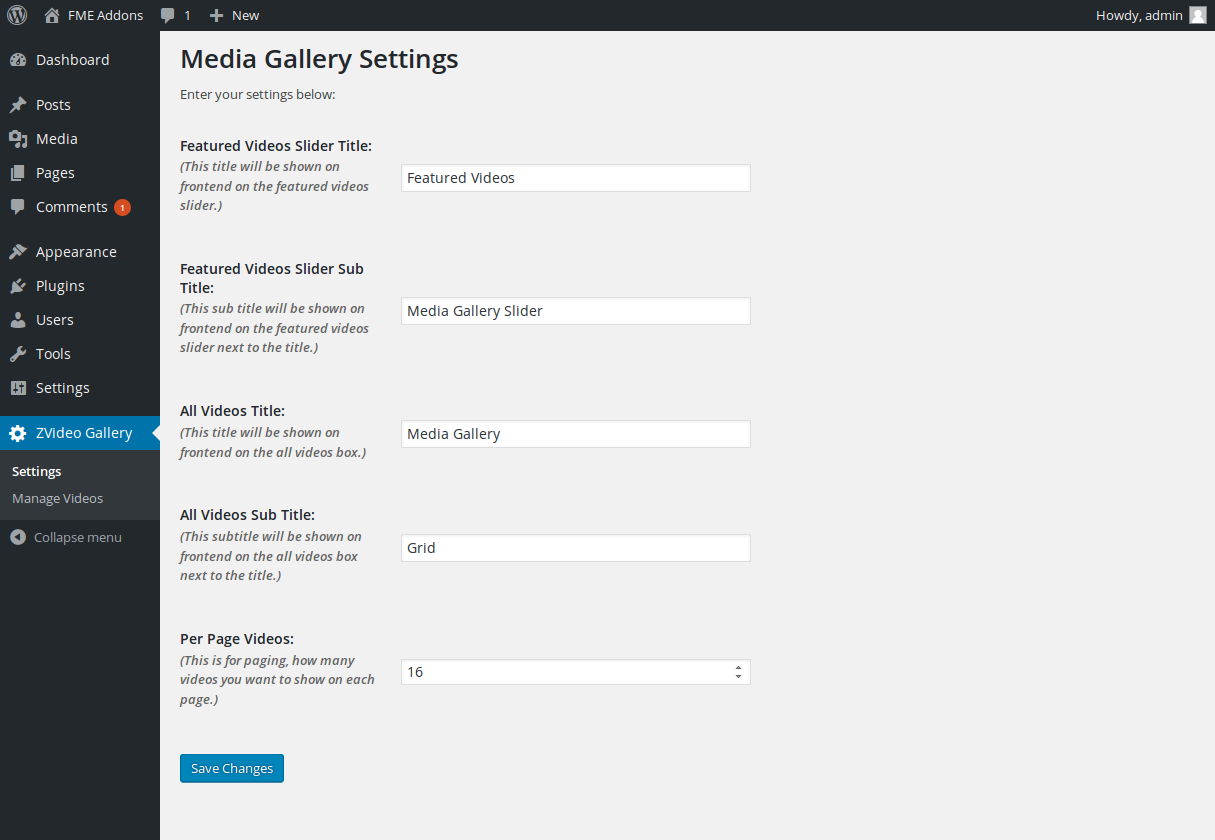 Media Gallery Preview Wordpress Plugin - Rating, Reviews, Demo & Download