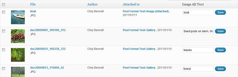 Media Library Alt Fields Preview Wordpress Plugin - Rating, Reviews, Demo & Download