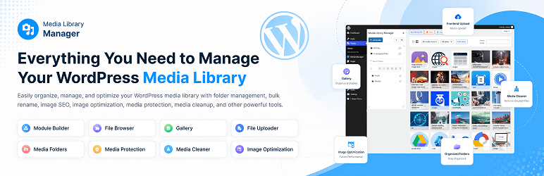 Media Library Manager Preview Wordpress Plugin - Rating, Reviews, Demo & Download