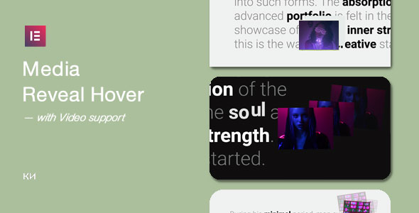 Media Reveal Hover For Elementor Preview Wordpress Plugin - Rating, Reviews, Demo & Download