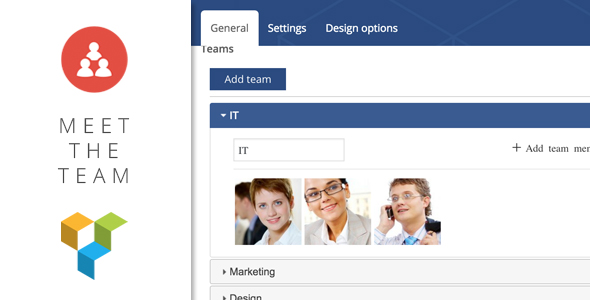 Meet The Team – Visual Composer Addon Preview Wordpress Plugin - Rating, Reviews, Demo & Download