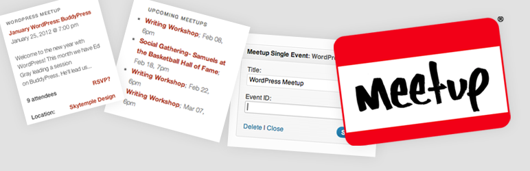 Meetup Widgets Preview Wordpress Plugin - Rating, Reviews, Demo & Download