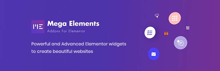Mega Elements – Addons For Elementor Preview Wordpress Plugin - Rating, Reviews, Demo & Download