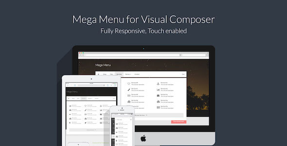 Mega Menu For Visual Composer Preview Wordpress Plugin - Rating, Reviews, Demo & Download