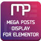 Mega Posts Display For Elementor – Premium Wordpress Plugin