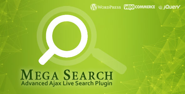 Mega Search : Advanced Live Ajax Search Plugin Preview - Rating, Reviews, Demo & Download