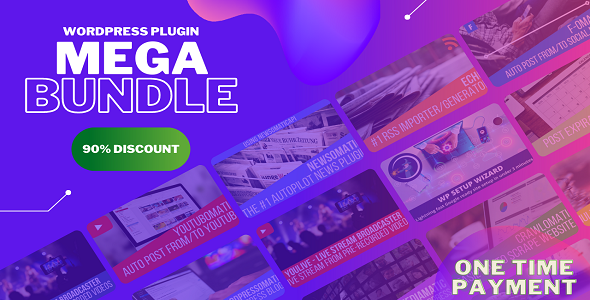 Mega WordPress ‘All-My-Items’ Bundle By CodeRevolution Preview - Rating, Reviews, Demo & Download