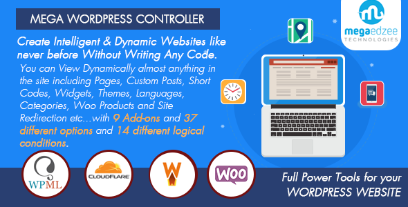 Mega WordPress Controller – Create Intelligent & Dynamic Websites Preview - Rating, Reviews, Demo & Download
