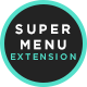 Megamenu Widgets – Supermenu Extension