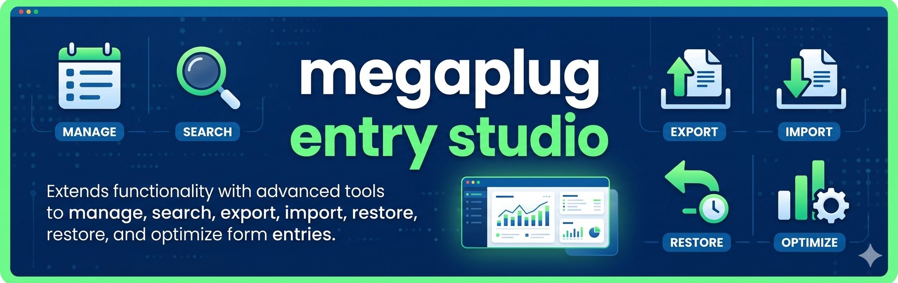 Megaplug Entry Studio Preview Wordpress Plugin - Rating, Reviews, Demo & Download