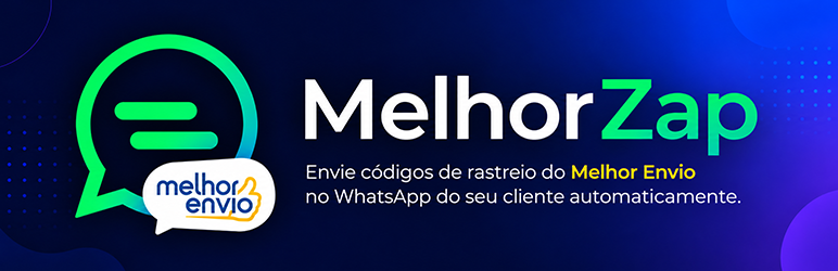 MelhorZap Rastreamento Para Melhor Envio Preview Wordpress Plugin - Rating, Reviews, Demo & Download