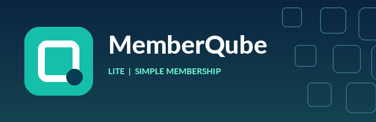 MemberQube Lite Preview Wordpress Plugin - Rating, Reviews, Demo & Download