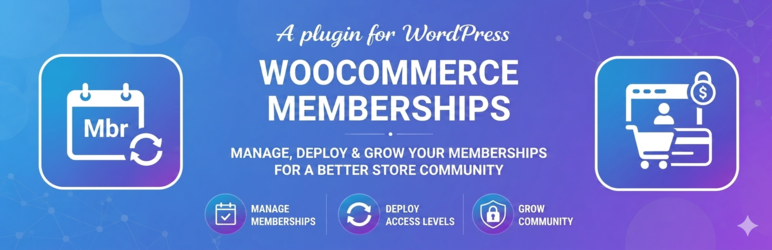 Membrix Membership For WooCommerce Preview Wordpress Plugin - Rating, Reviews, Demo & Download