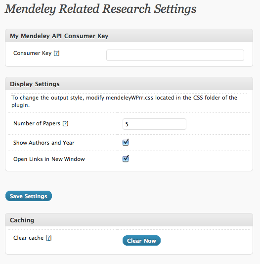 Mendeley Related Research Preview Wordpress Plugin - Rating, Reviews, Demo & Download