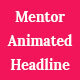 Mentor Animated Headline – Addon For Elementor