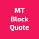 Mentor Block Quote – Addon For Elementor