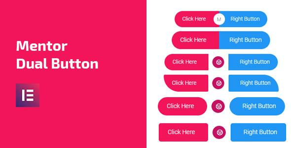 Mentor Dual Button – Dual Button Addon For Elementor Preview Wordpress Plugin - Rating, Reviews, Demo & Download