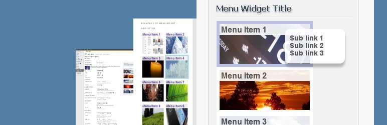 Menu Master Custom Widget Preview Wordpress Plugin - Rating, Reviews, Demo & Download