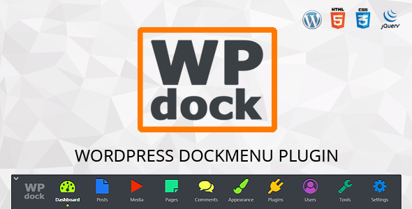 Menu WordPress Plugin – Wpdock Preview - Rating, Reviews, Demo & Download