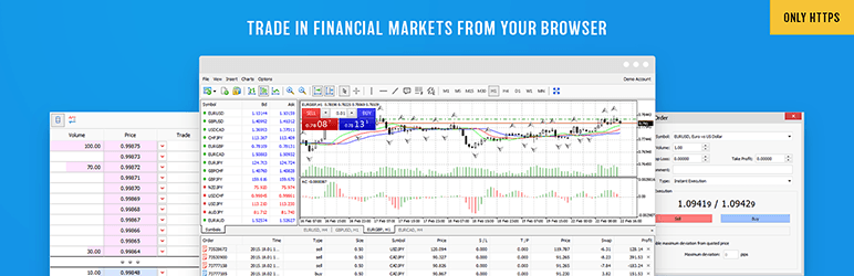 MetaTrader Web Terminal Preview Wordpress Plugin - Rating, Reviews, Demo & Download